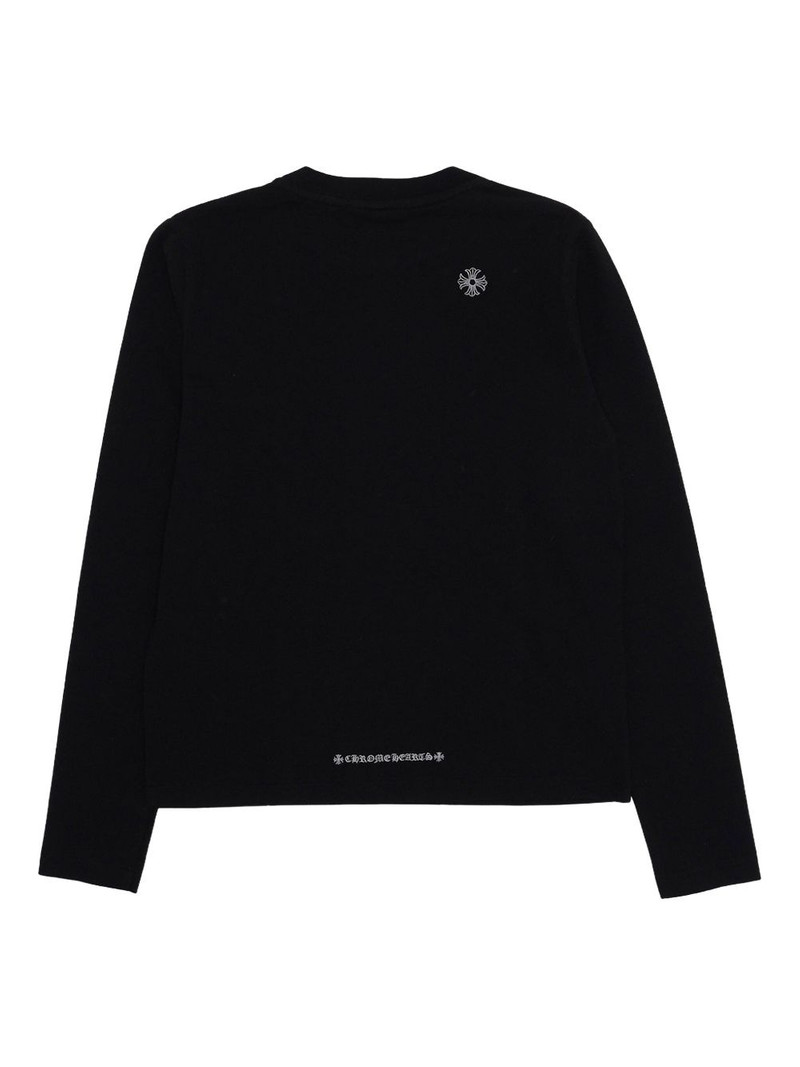 Chrome Hearts Heavyweight dagger-embroidered T-shirt outlook