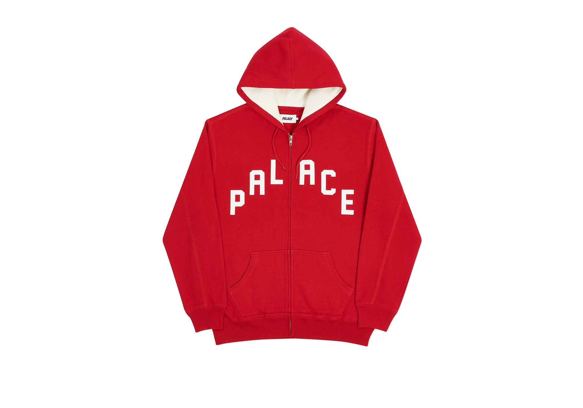 ALAS ZIP HOOD RED - 1