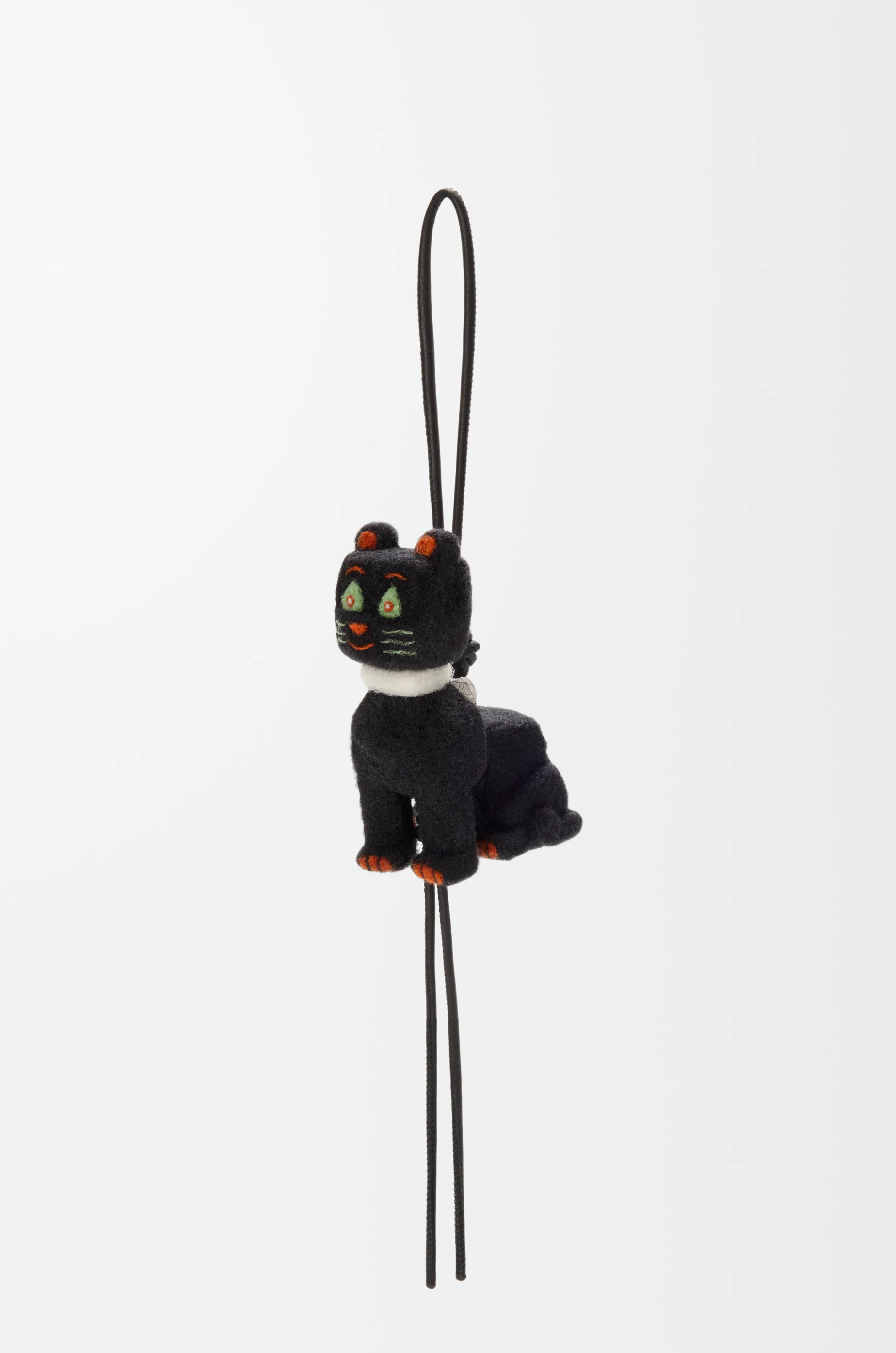 Futurist Cat charm in felt - 1