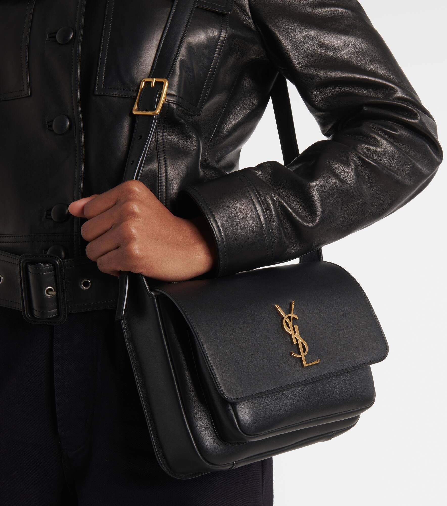 Niki leather messenger bag - 2