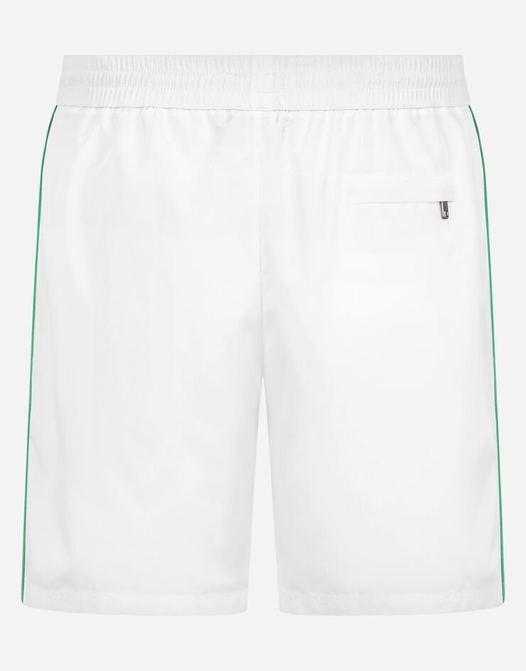 Mid-length swim trunks with DG patch - 1