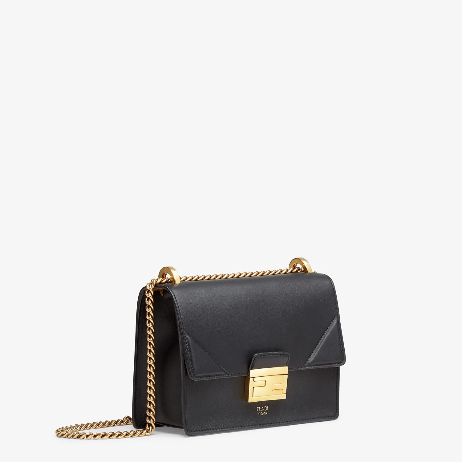 Black leather mini-bag - 2