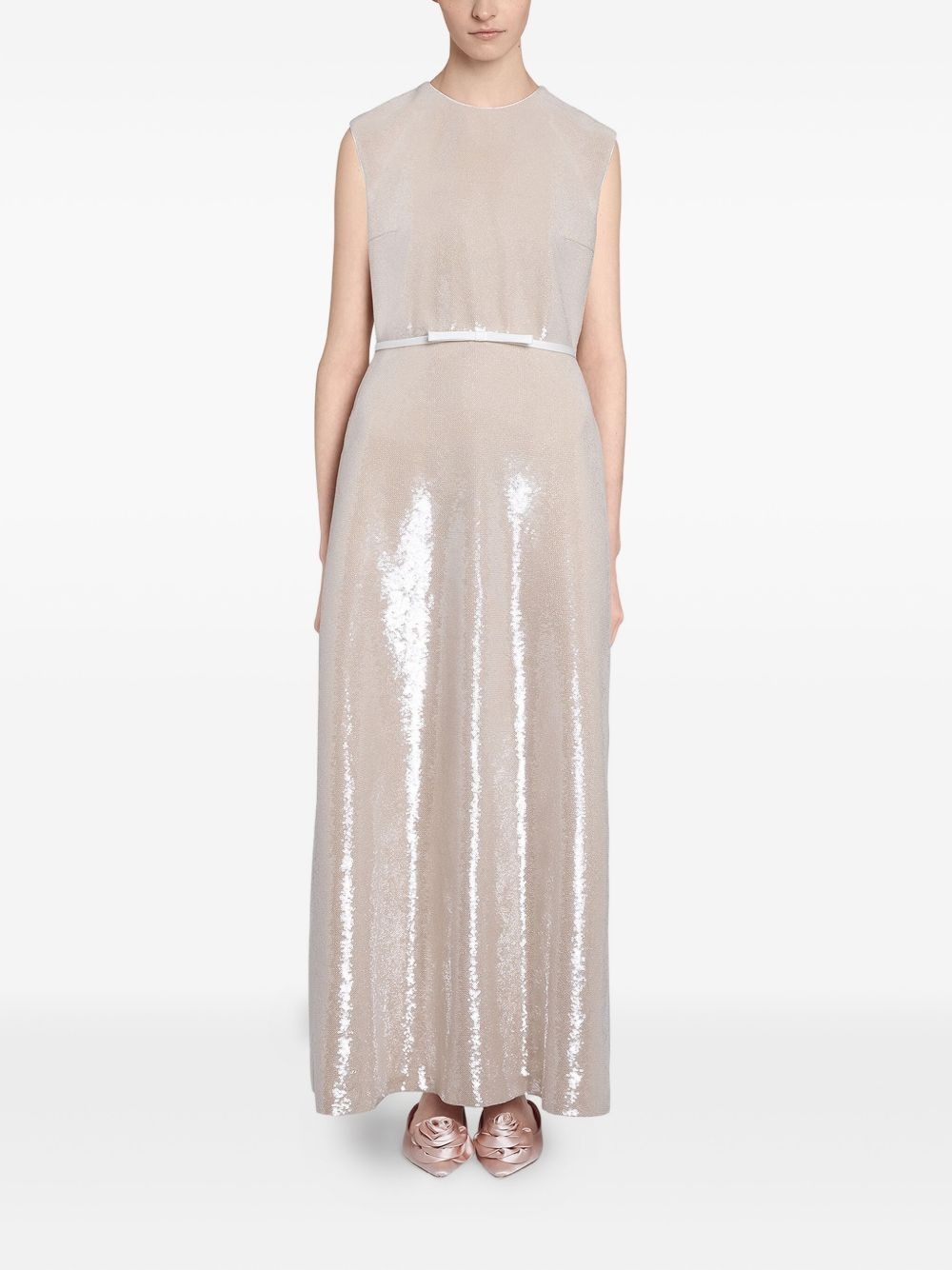 sequin midi dress - 2