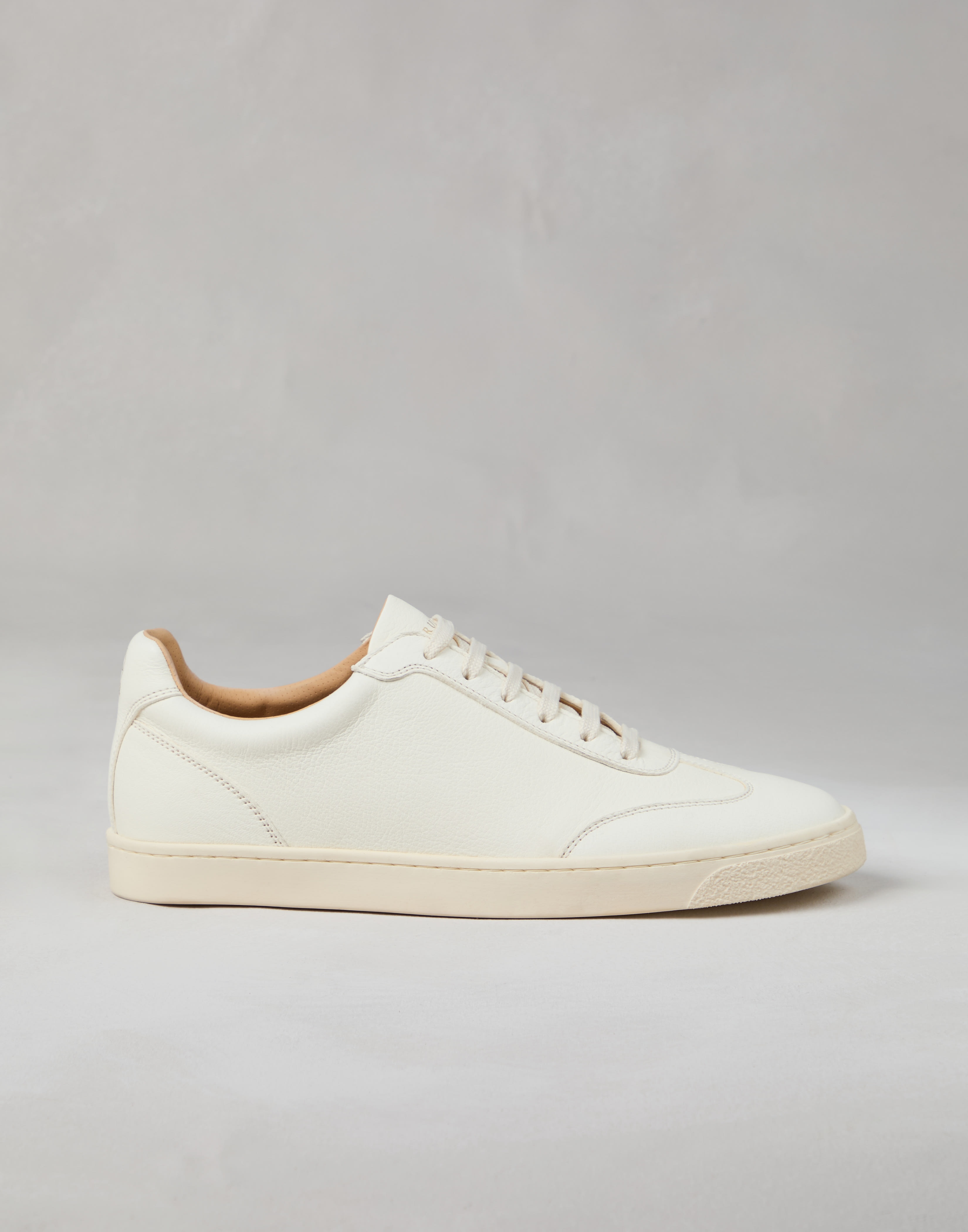 Deerskin sneakers with natural rubber sole - 5