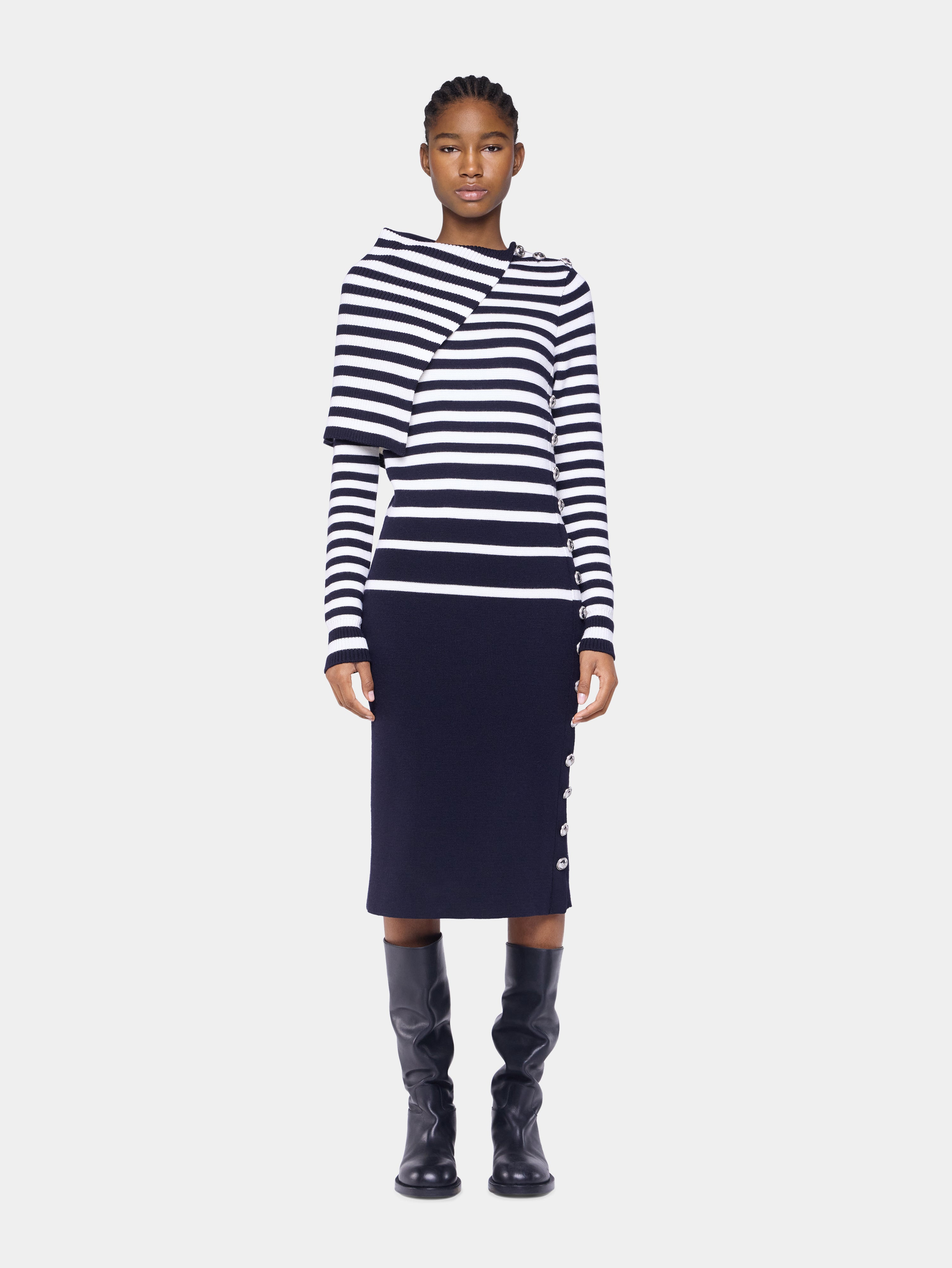 MIDI DRESS IN WOOL - 2
