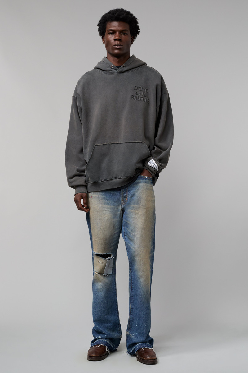 GALLERY DEPT. DÉPT. EMBOSSED HOODIE outlook