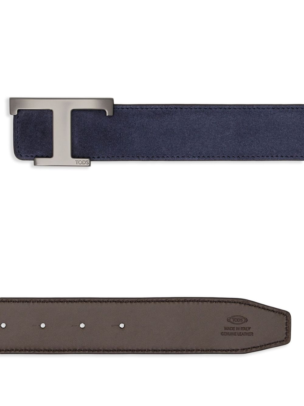 logo-buckle belt - 2