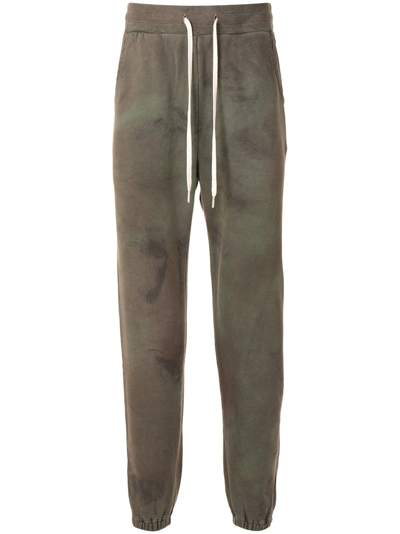 tie-dye print track pants 1