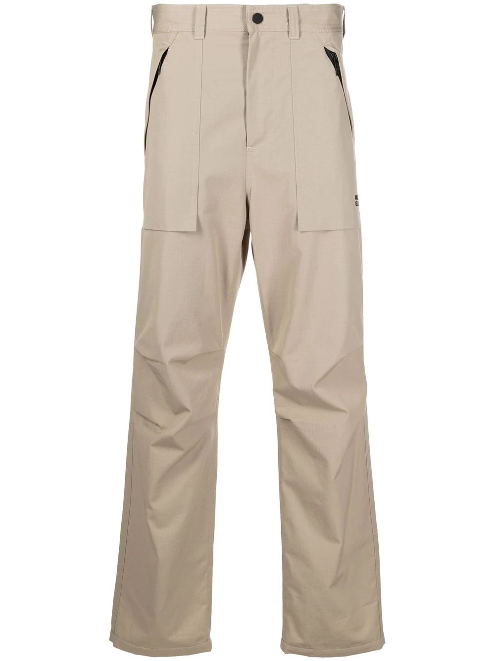 straight-leg trousers - 1