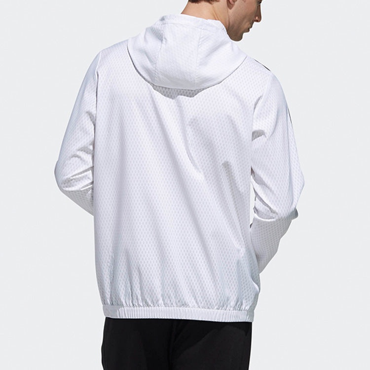 adidas WB CLASSIC 3S Tatting Jacket Men White DW4620 - 4