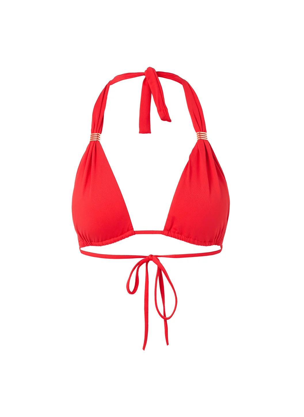 GRENADA RED BIKINI TOP - 1