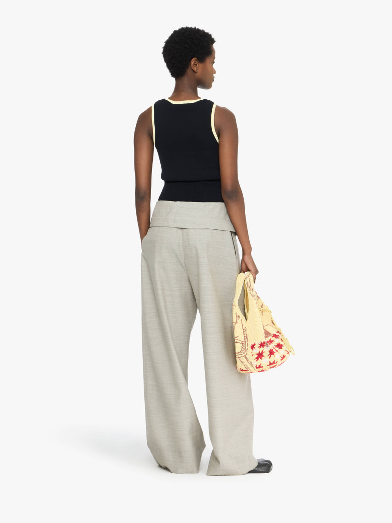 FOLD OVER TAILORED TROUSERS 3