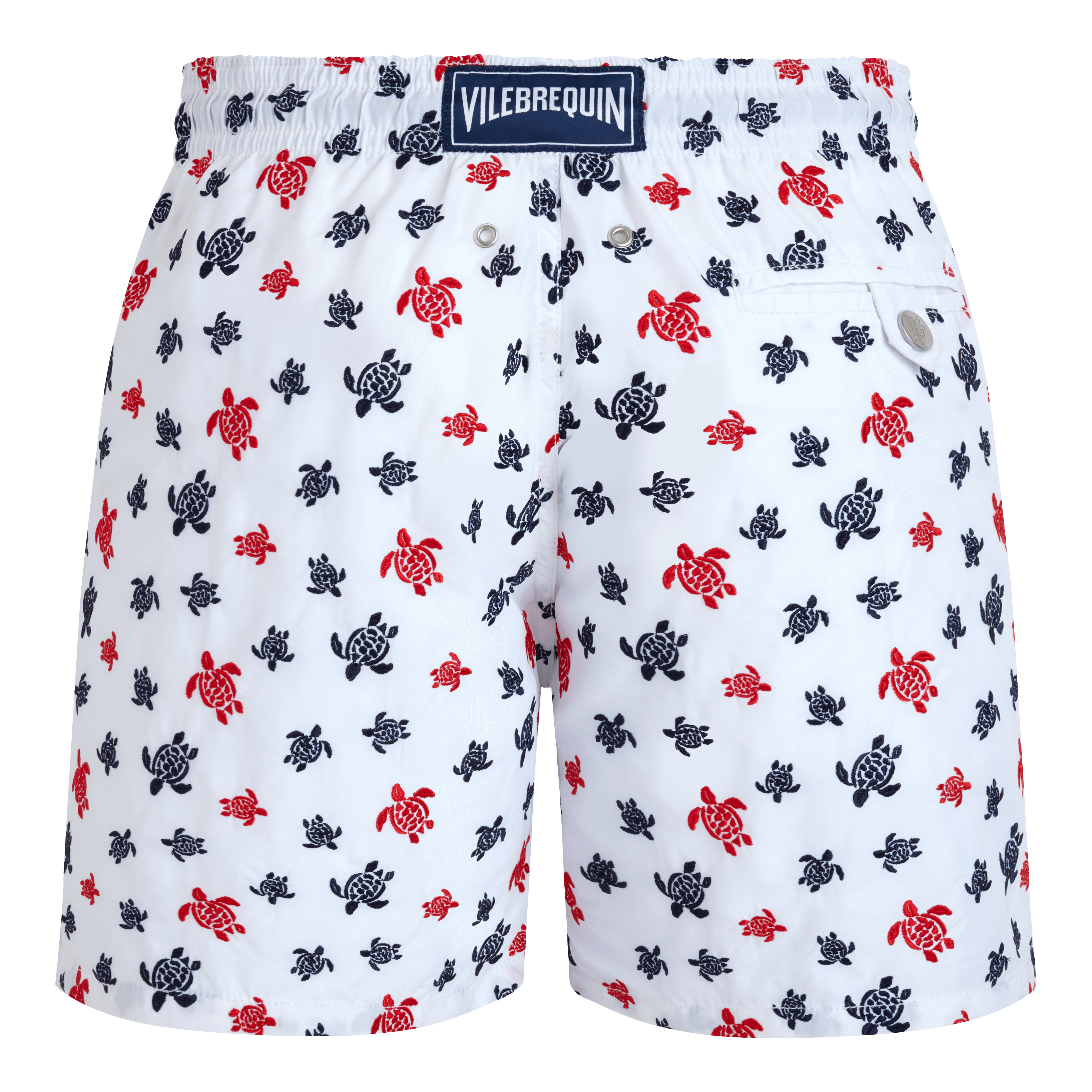 Men Swim Trunks Embroidered Micro Ronde des tortues - Limited Edition - 2