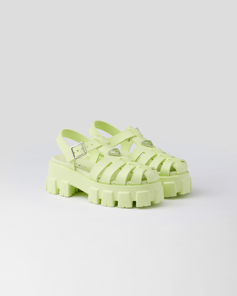 Rubber Monolith sandals 1