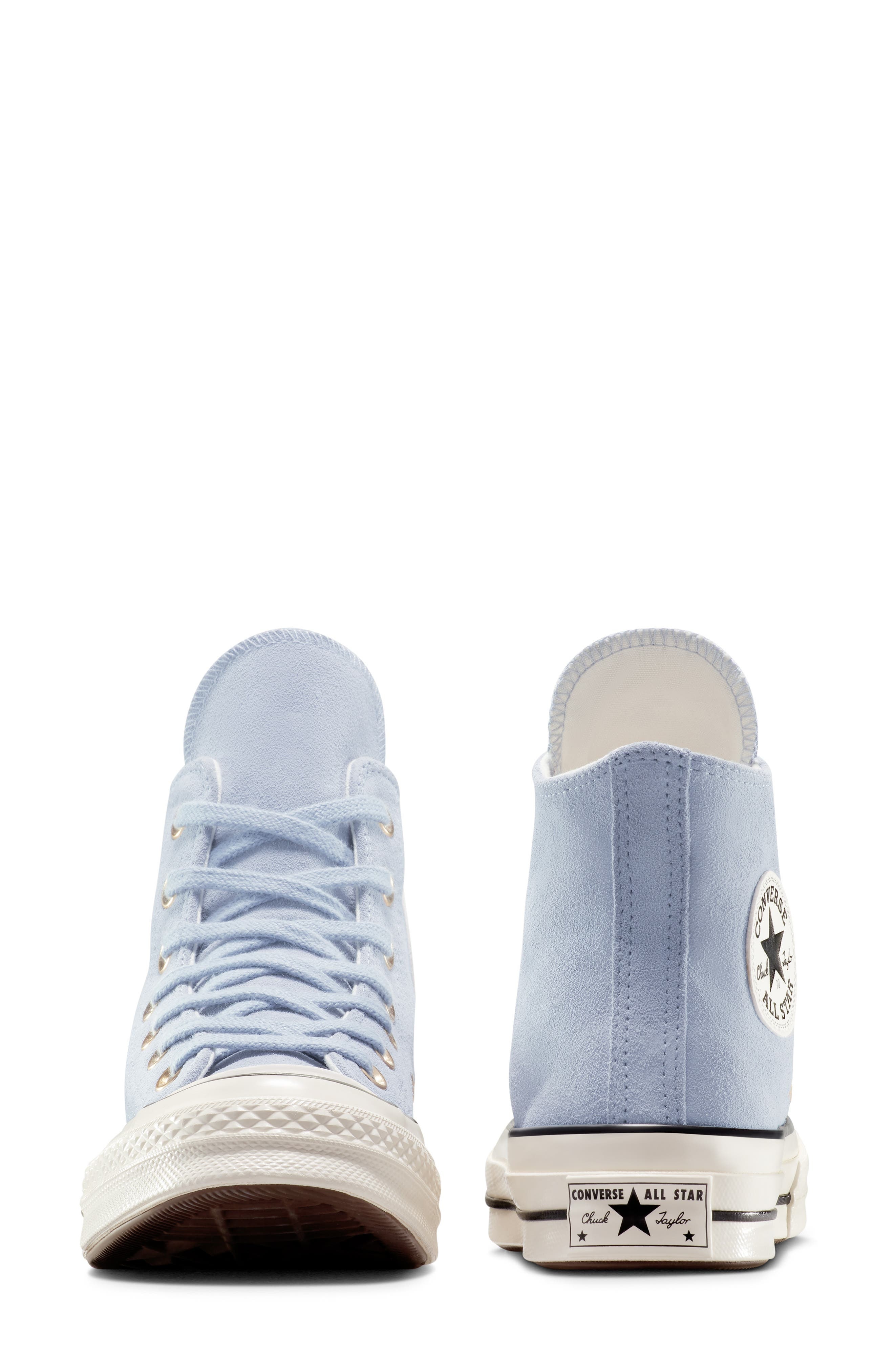 Converse Chuck Taylor® All Star® 70 High Top Sneaker in Lavender Trek/Black/Egret at Nordstrom - 7