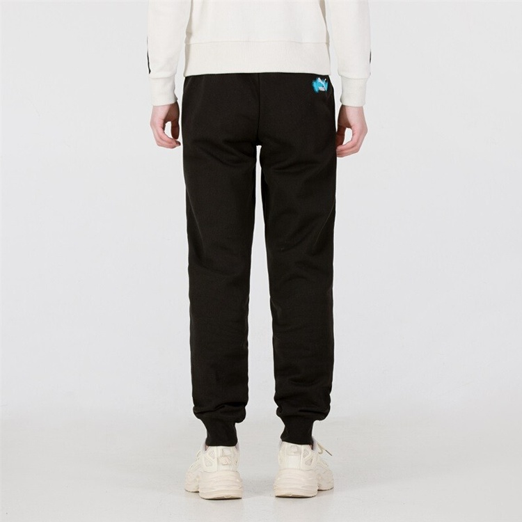 PUMA Logo International Sportswear Pants 'Black' 536306-01 - 4