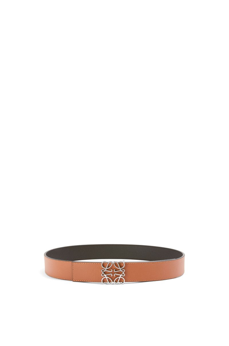 Loewe Reversible Anagram belt in smooth calfskin outlook