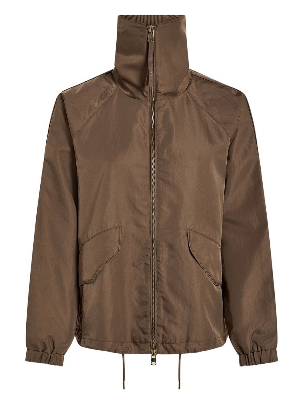 high-neck zip-up jacket - 1
