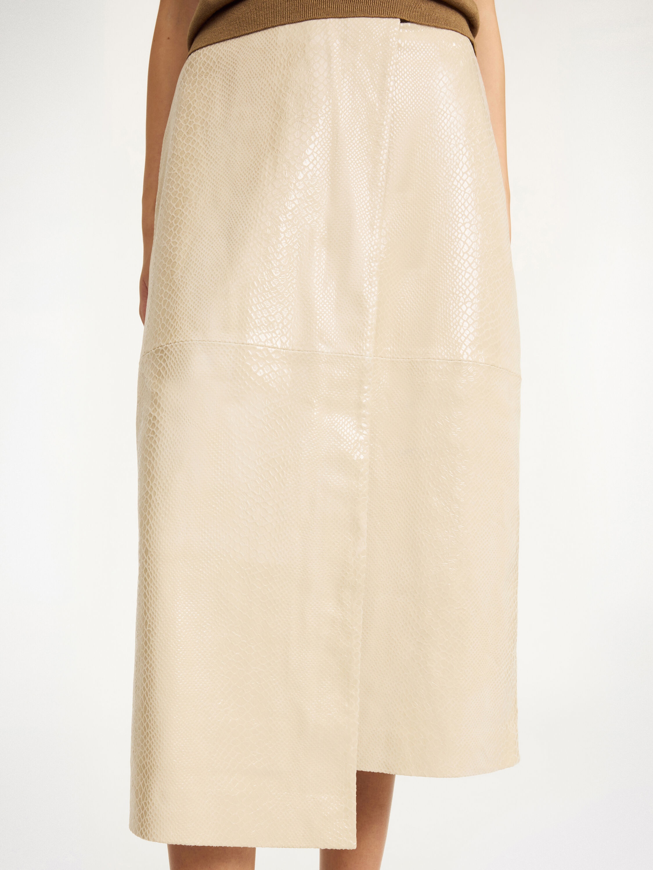 Hannas leather skirt - 4