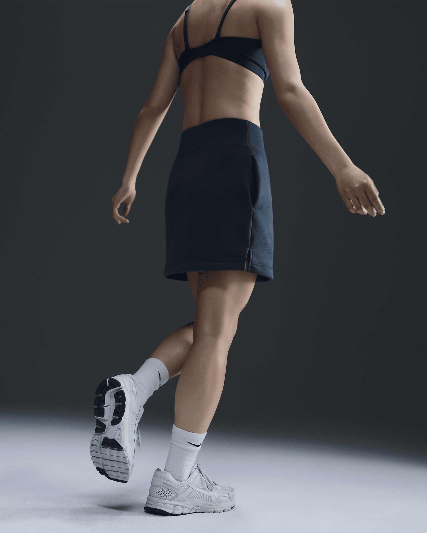Nike Sportswear Phoenix Fleece Women's Slim Mini Skirt - 3