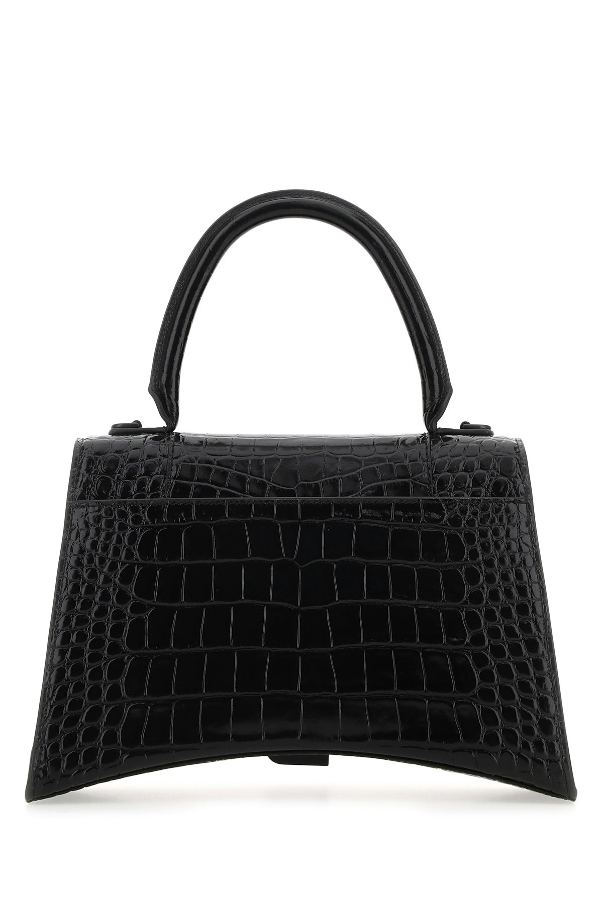 Black leather Hourglass handbag - 3