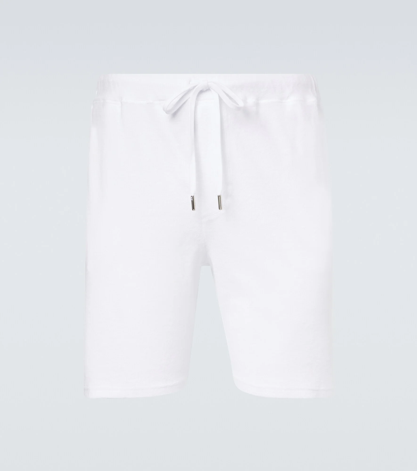 Cotton terry shorts - 1