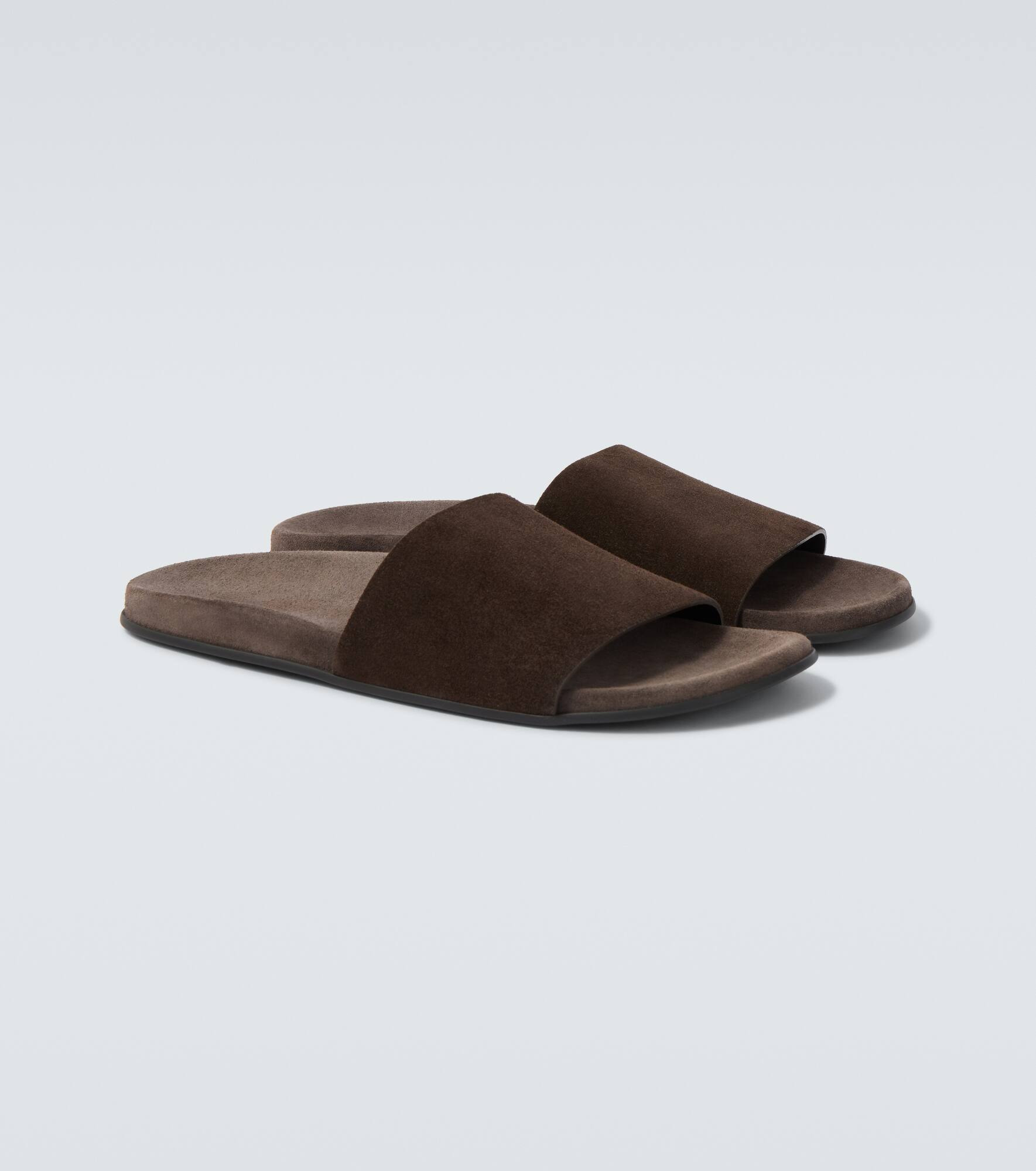 Hugh suede slides - 5