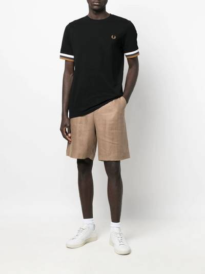 Fred Perry Laurel contrast-trim T-shirt outlook