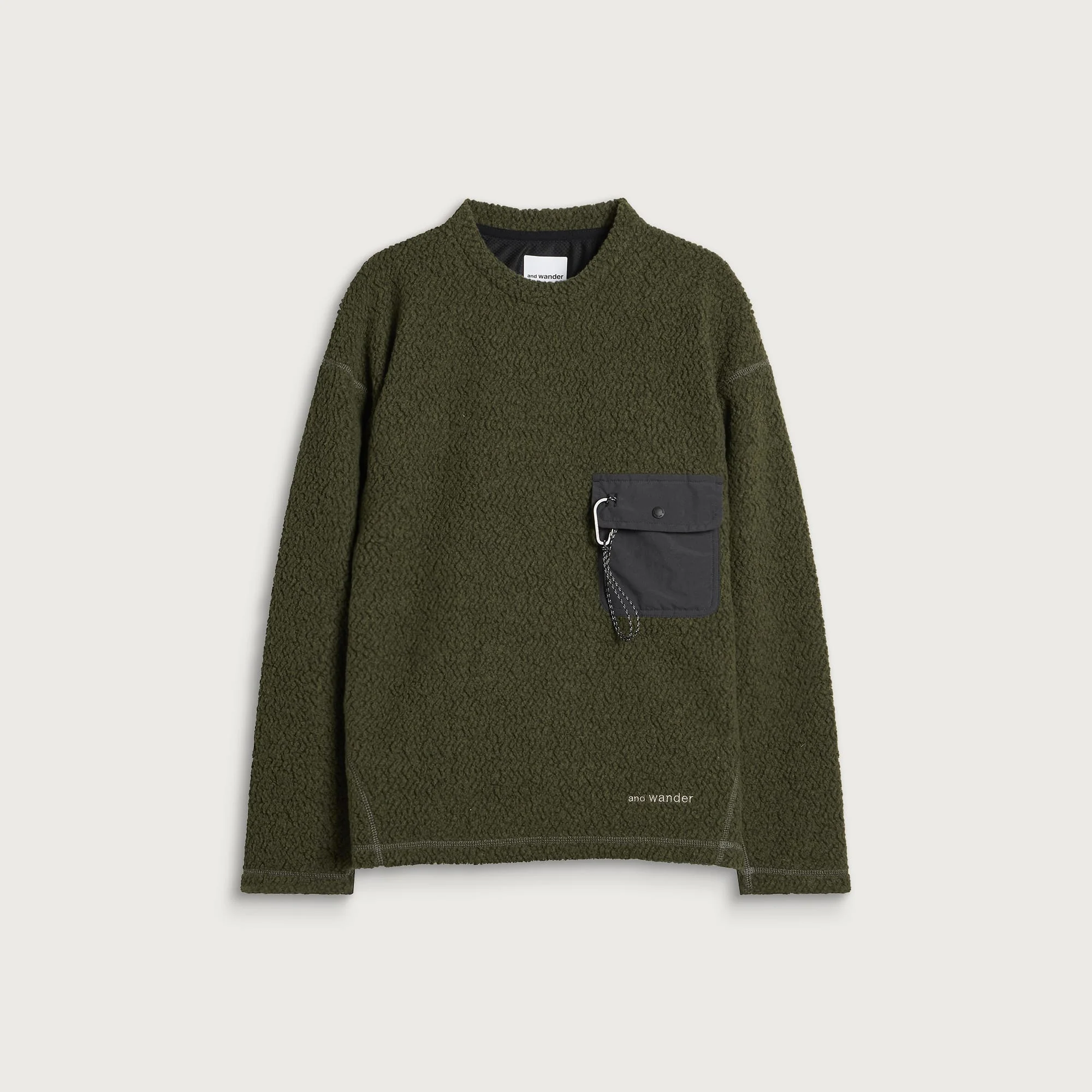 and Wander Re Wool JQ Crew Sweatshirt - 1