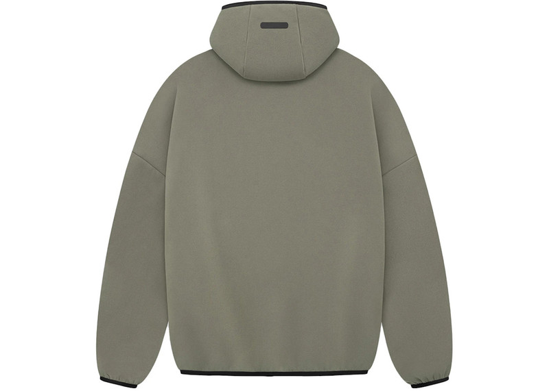 Fear of God Fear of God Athletics Suede Fleece Hoodie Clay outlook