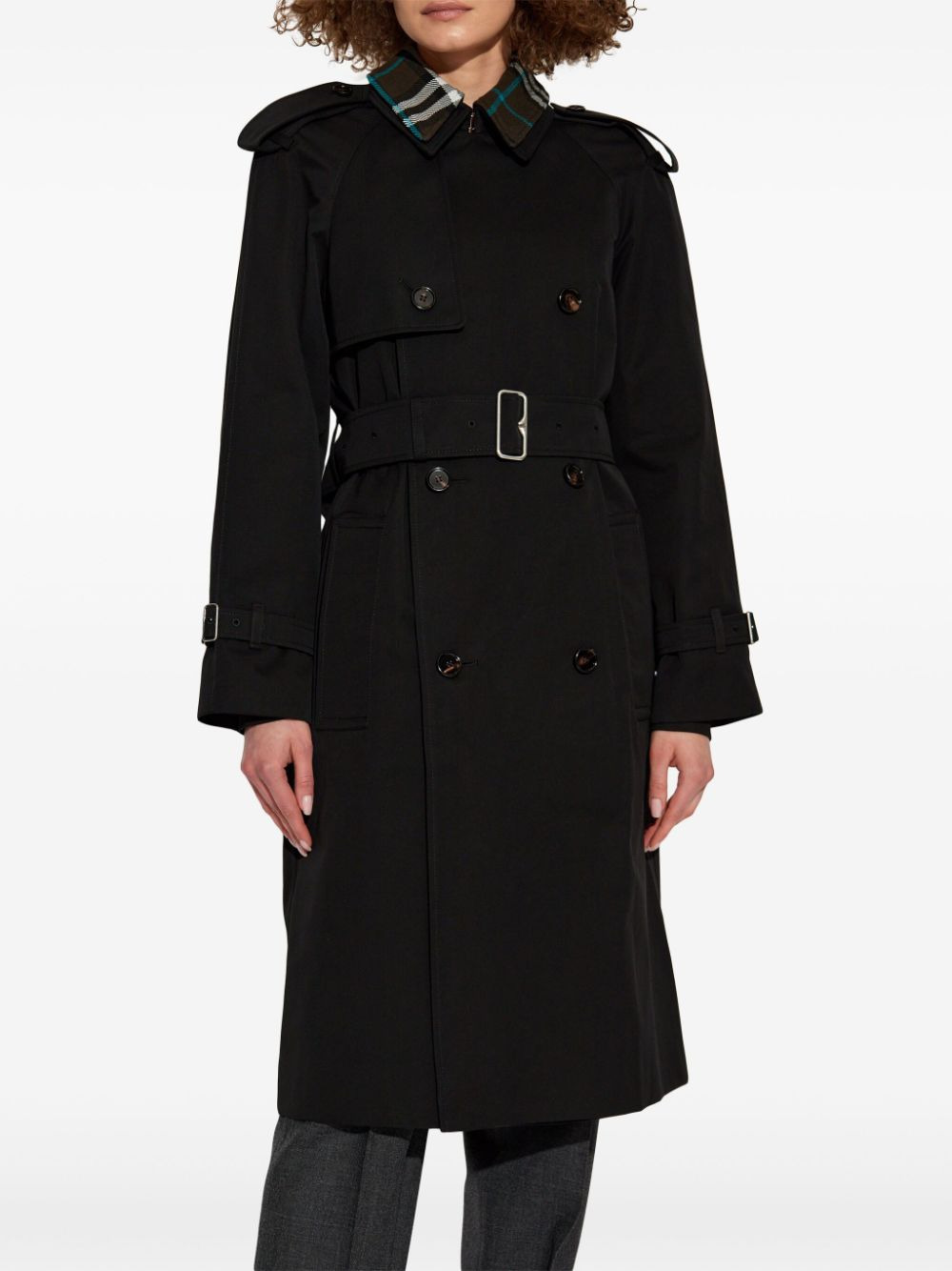 Burberry Women Cotton Trench Coat - 5