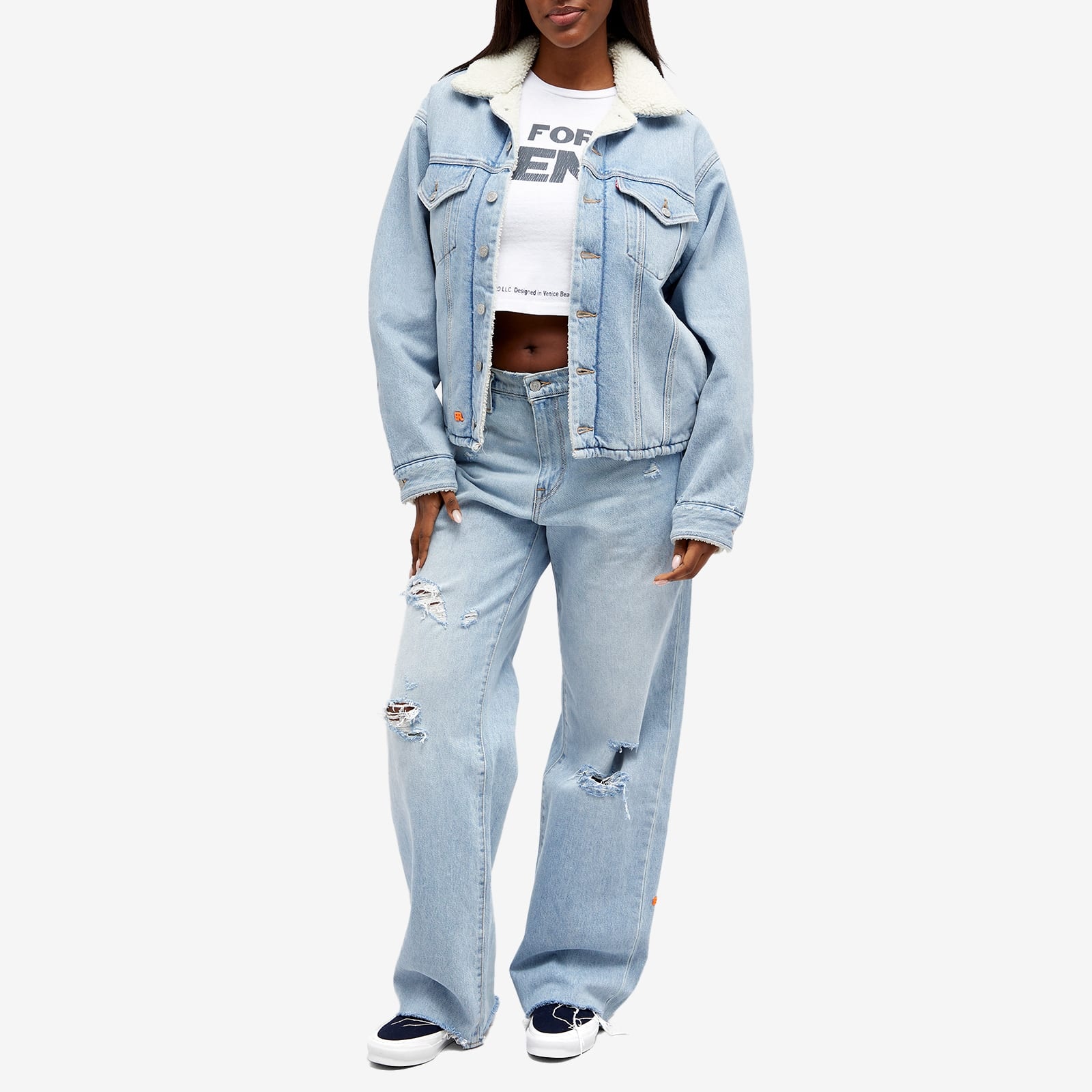 ERL x Levis Sherpa Trucker Jacket - 5
