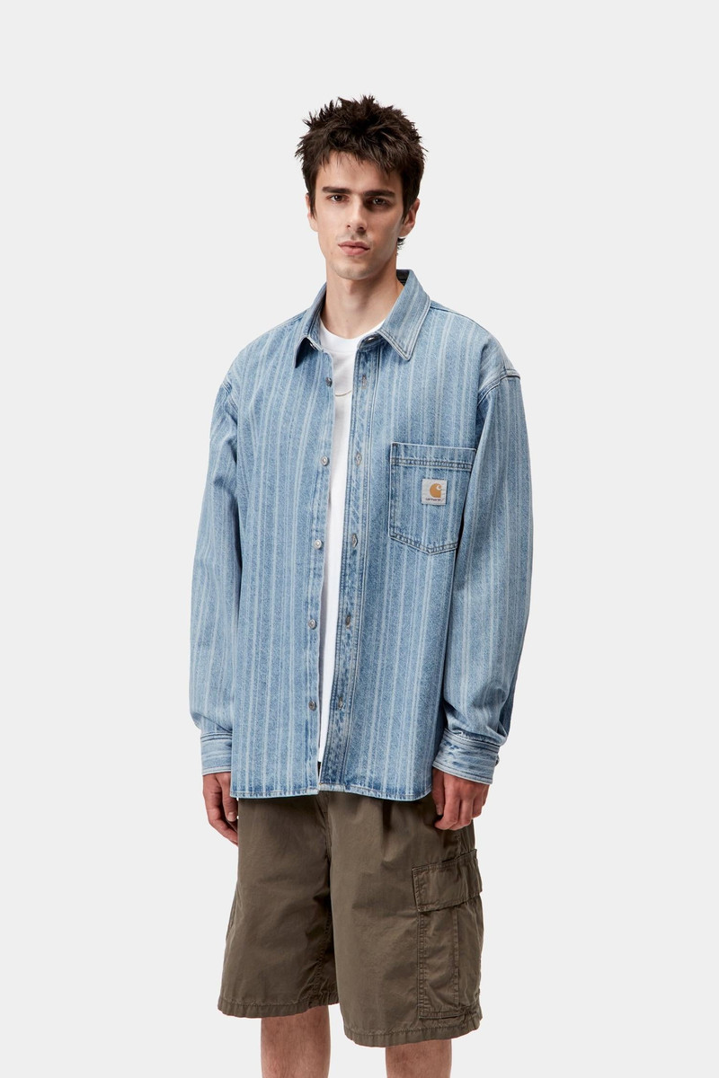 Rylan Stripe Shirt Jacket 3