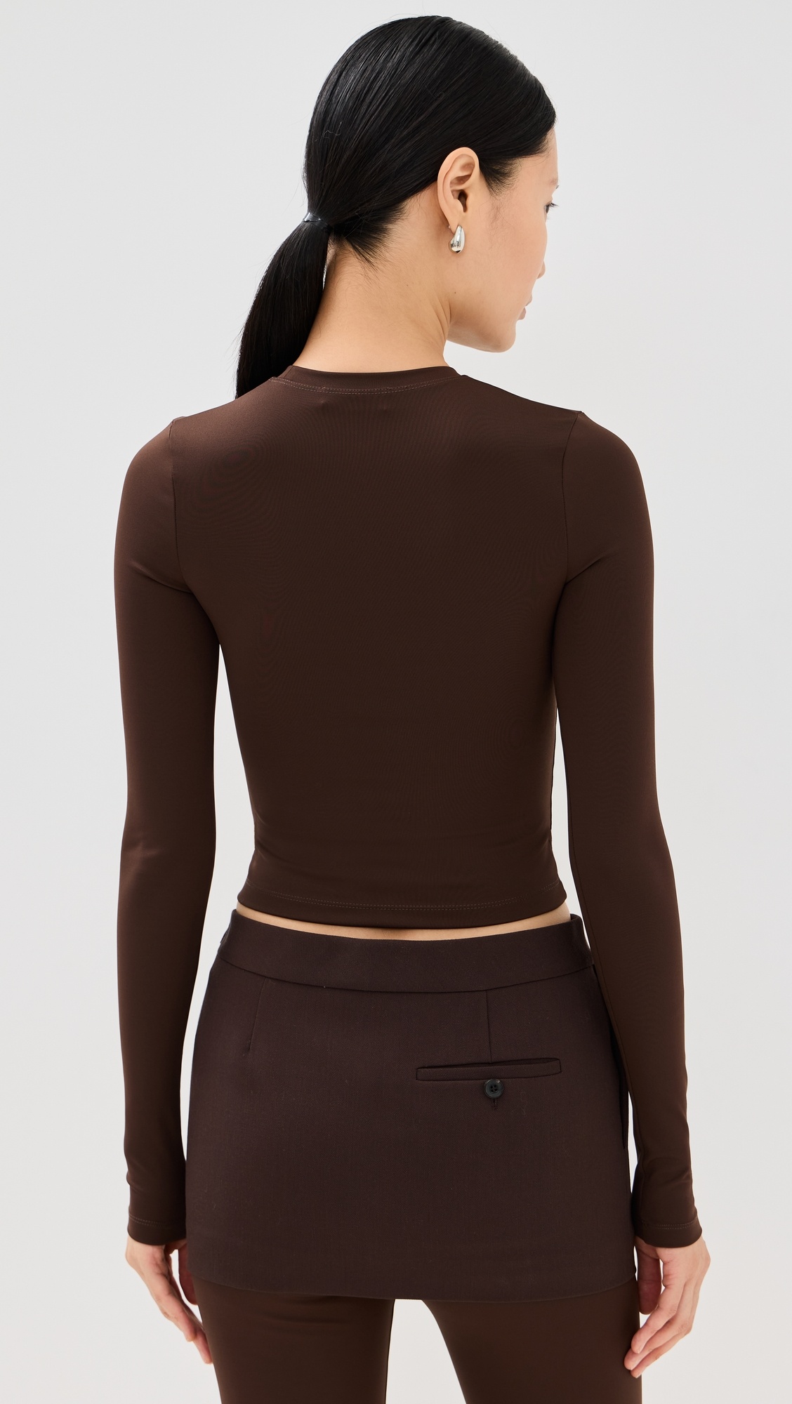 Opaque Long Sleeve Tee - 2