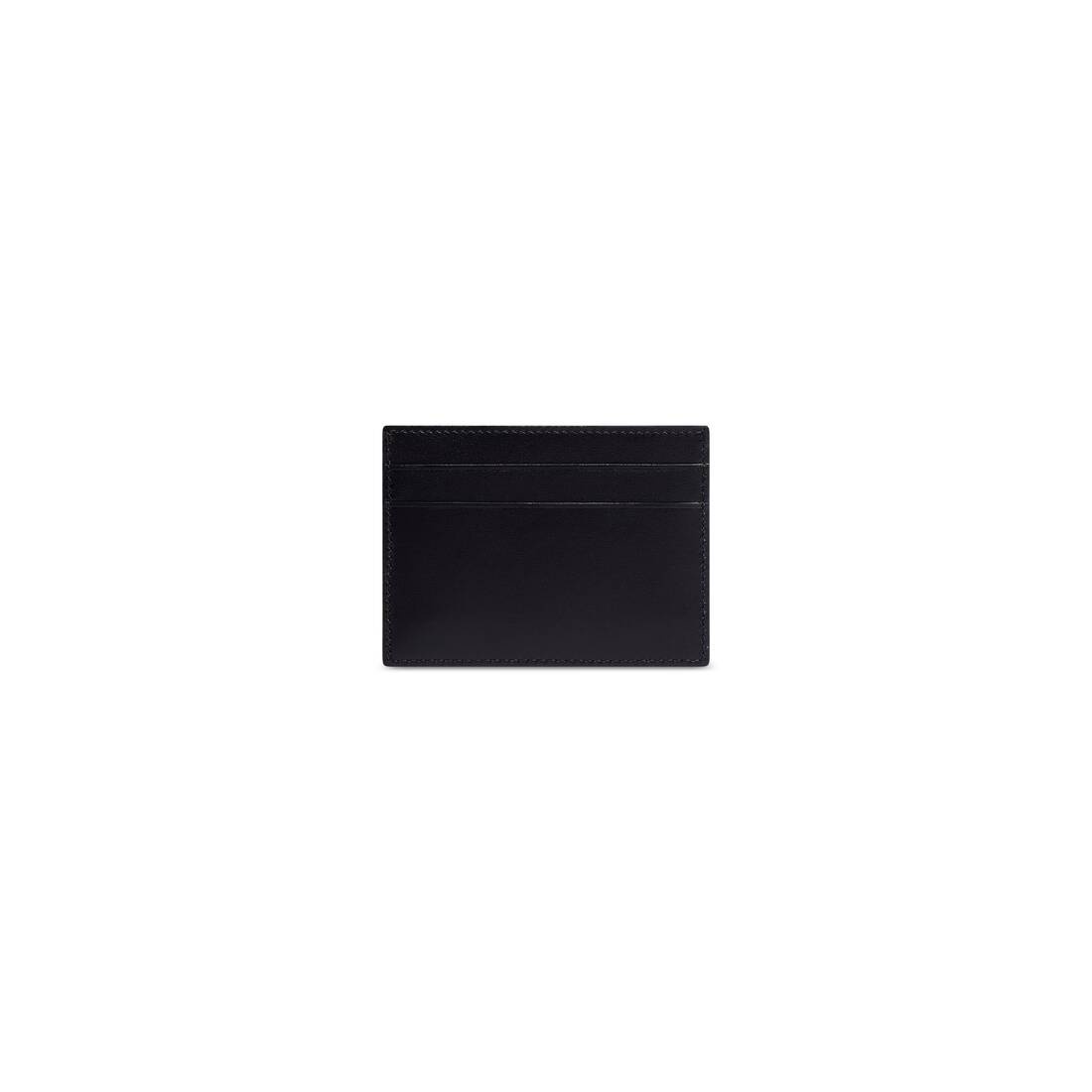 Women's Envelope Card Case in Black - 2