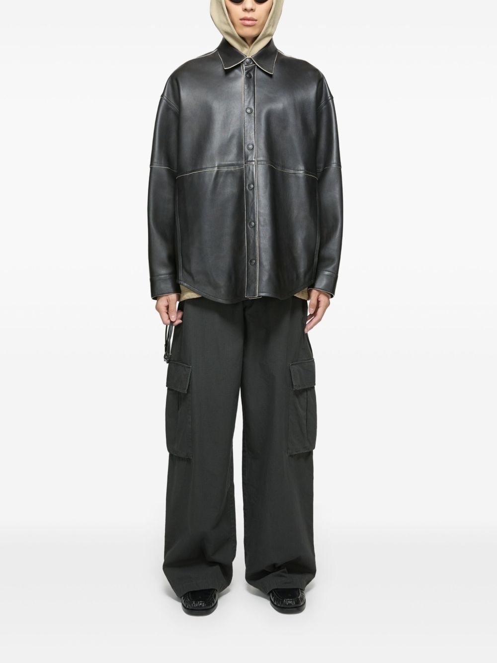 cotton cargo pants - 2