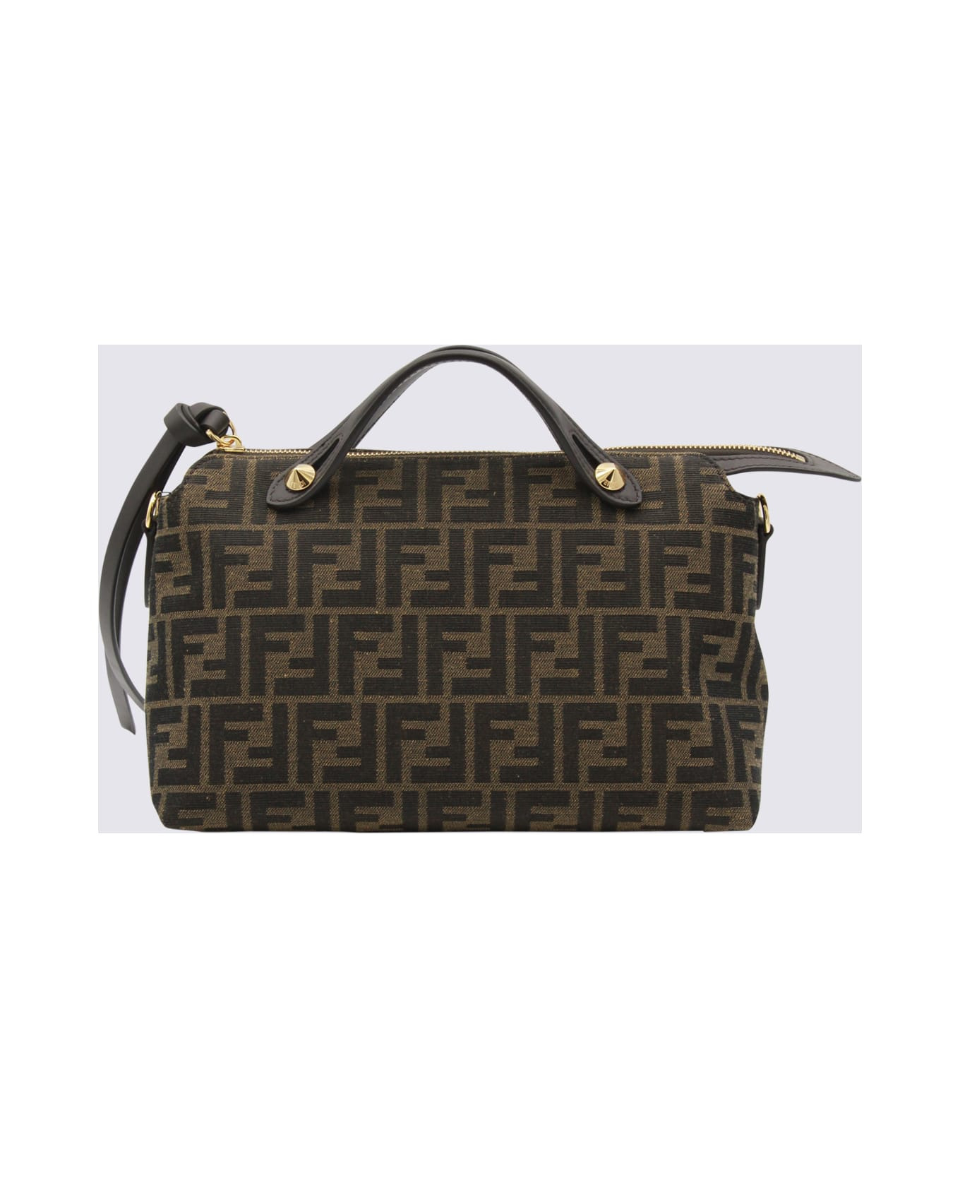 Brown Leather By The Way Top Handle Bag - 3