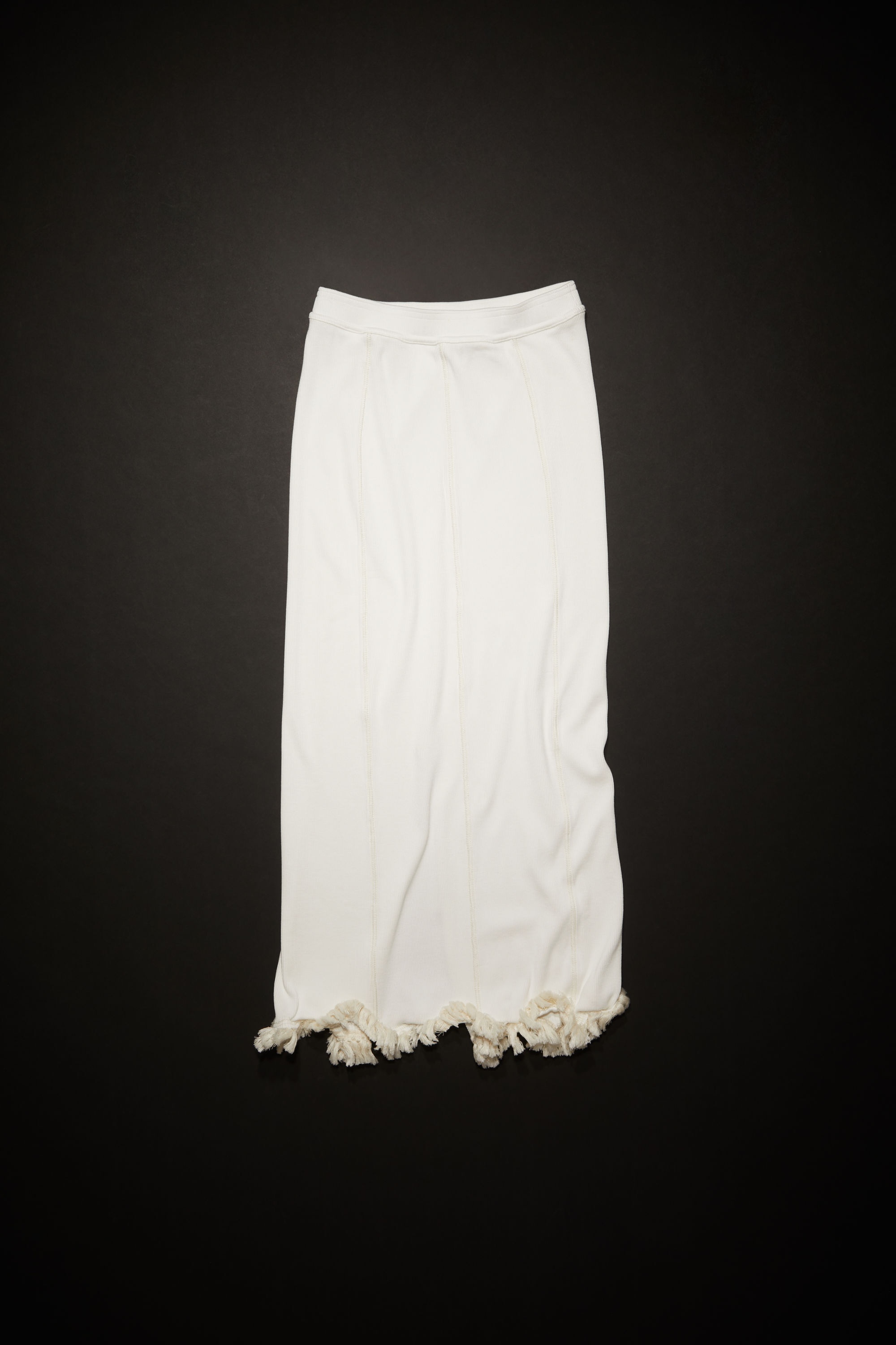 Tassel pencil skirt - White - 6