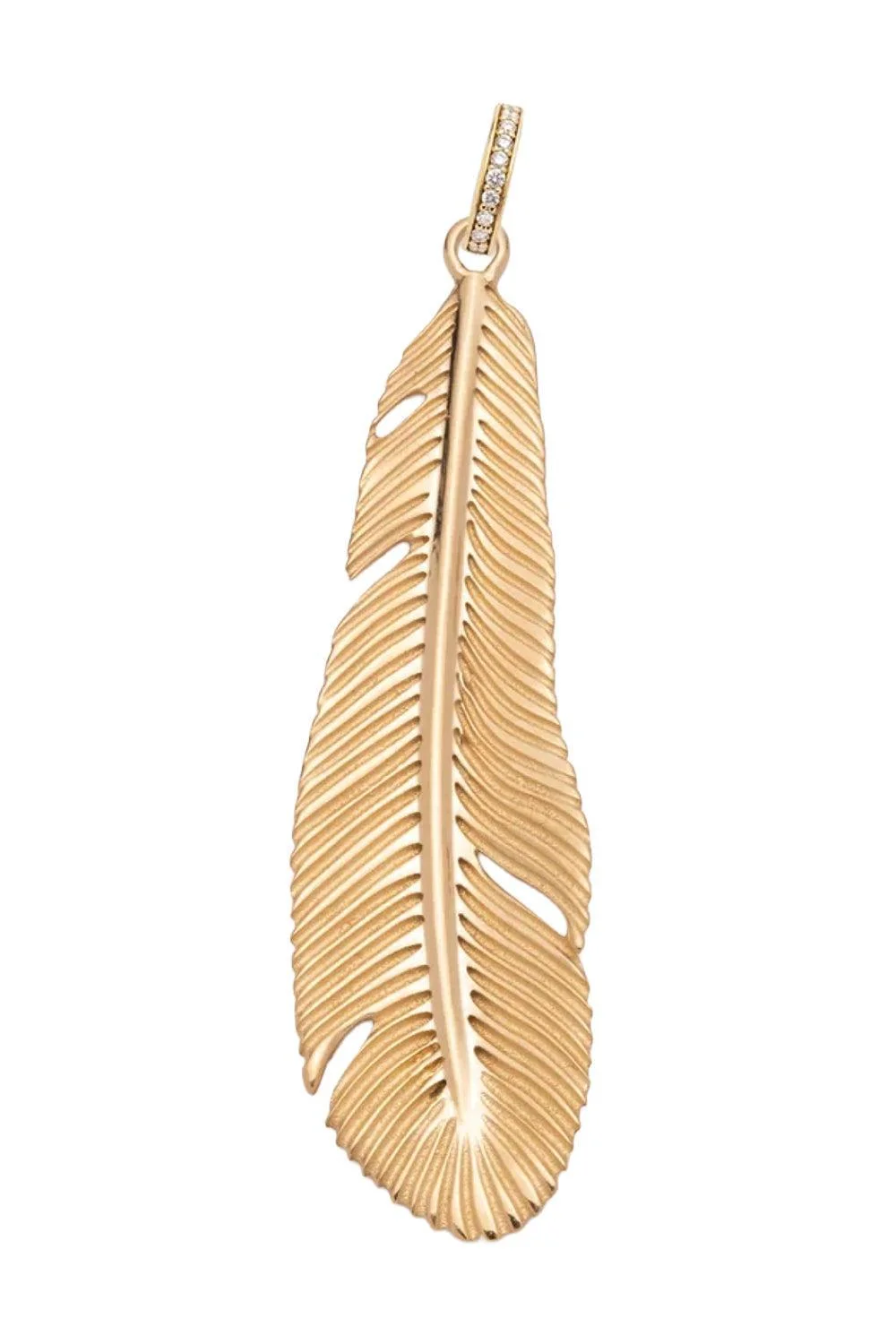 Feather Large Pendant - 1