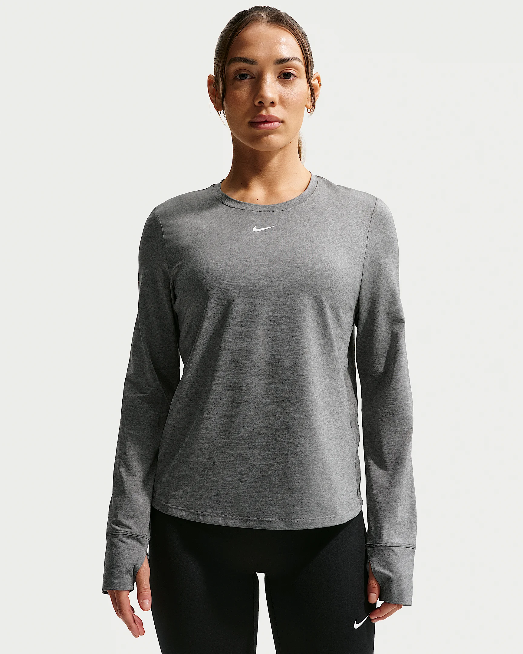Nike One Classic Women's Dri-FIT Long-Sleeve Top - 1