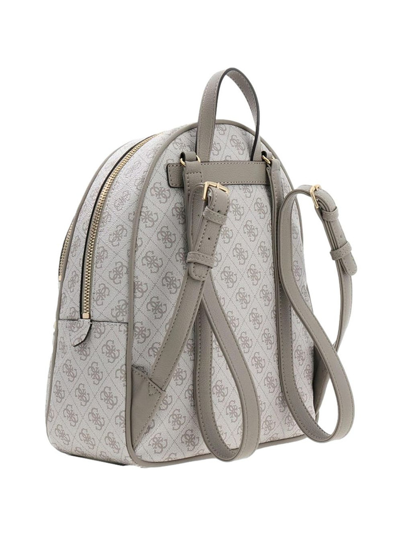 GUESS USA monogram-pattern zip-around backpack outlook