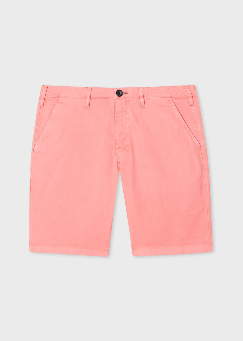 Cotton-Twill 'Broad Stripe Zebra' Shorts 1