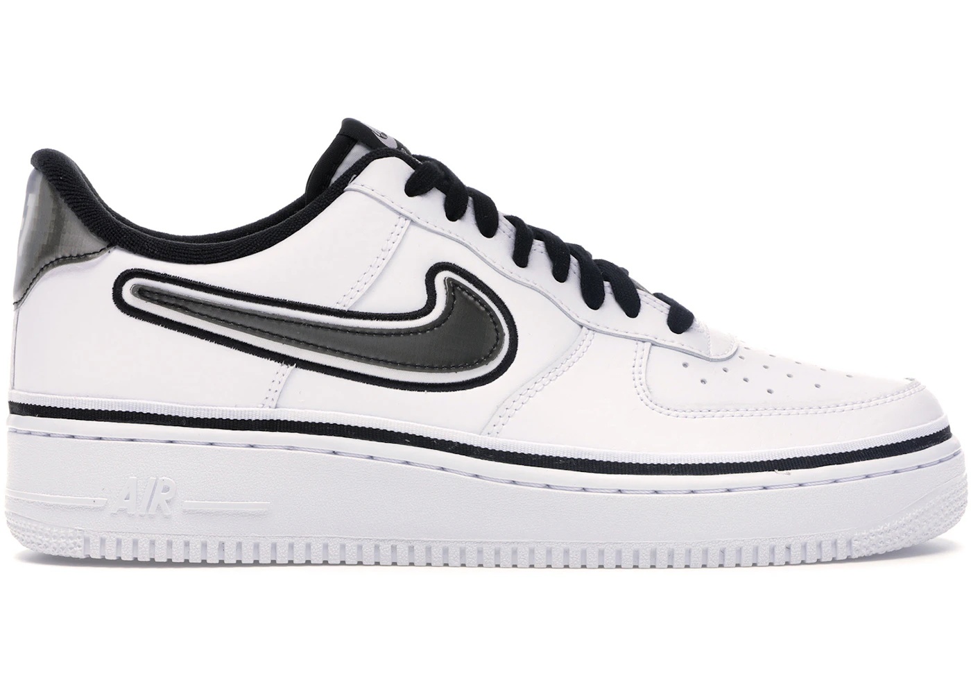 Nike Air Force 1 Low Sport NBA White Black - 1