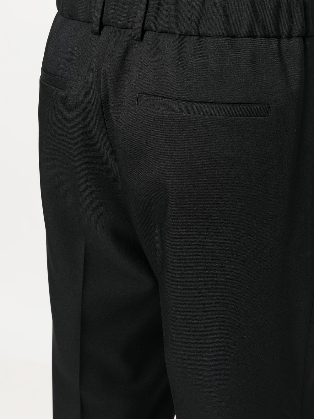 straight-leg tailored trousers - 5