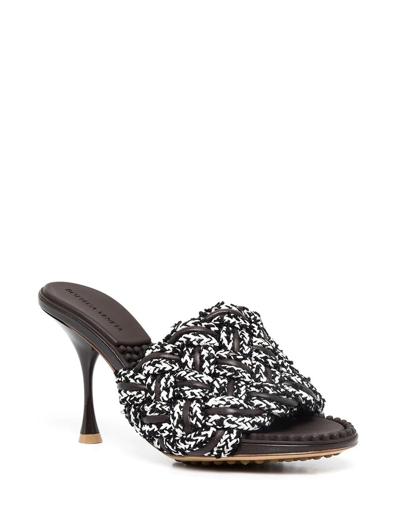 Bottega Veneta Intrecciato-weave mules outlook