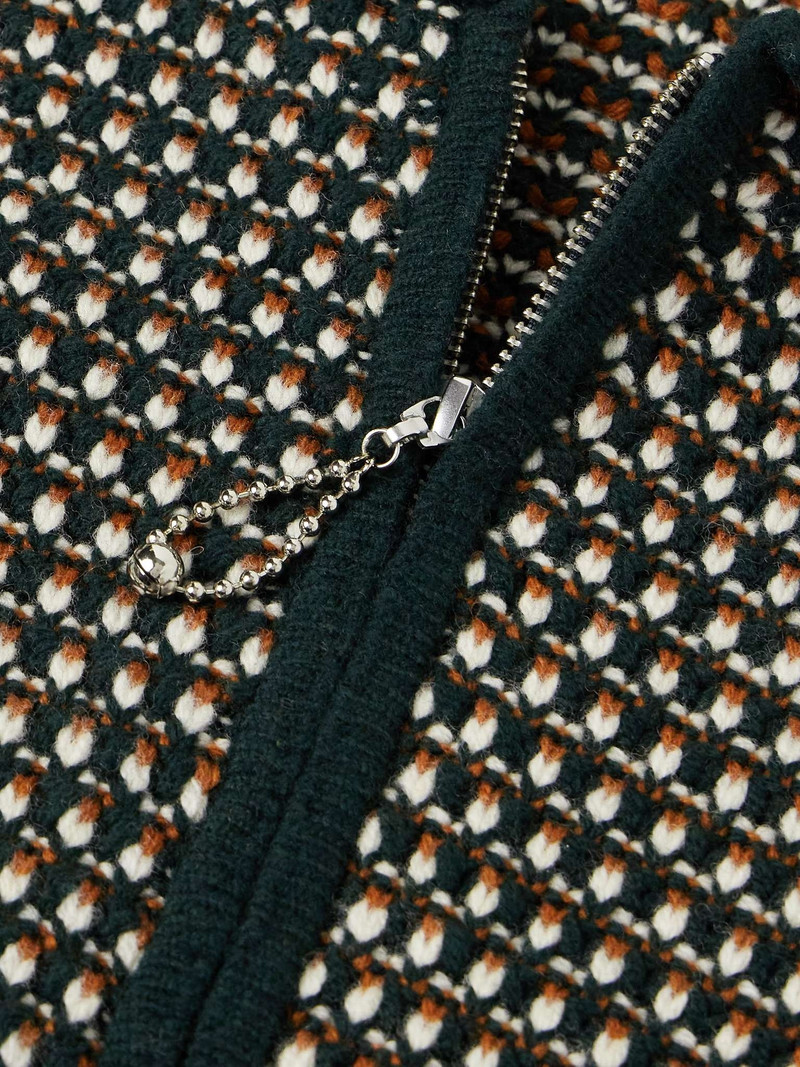 Schenectady Merino Wool Zip-Up Cardigan 4