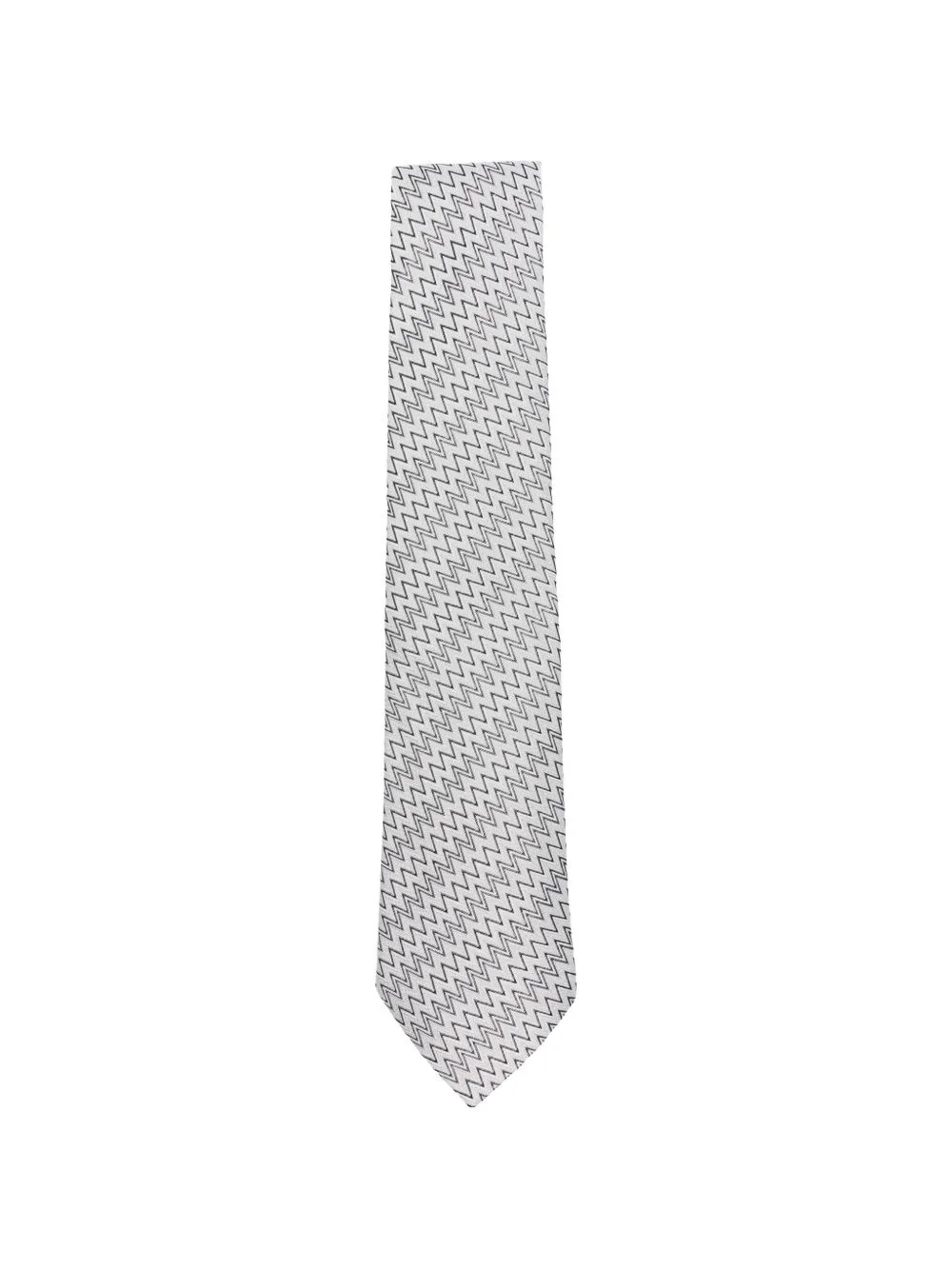 zigzag-pattern tie - 1