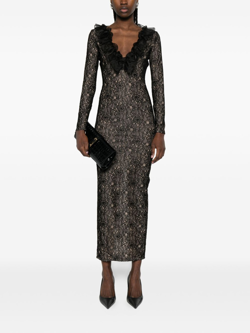 Alessandra Rich lace maxi dress outlook