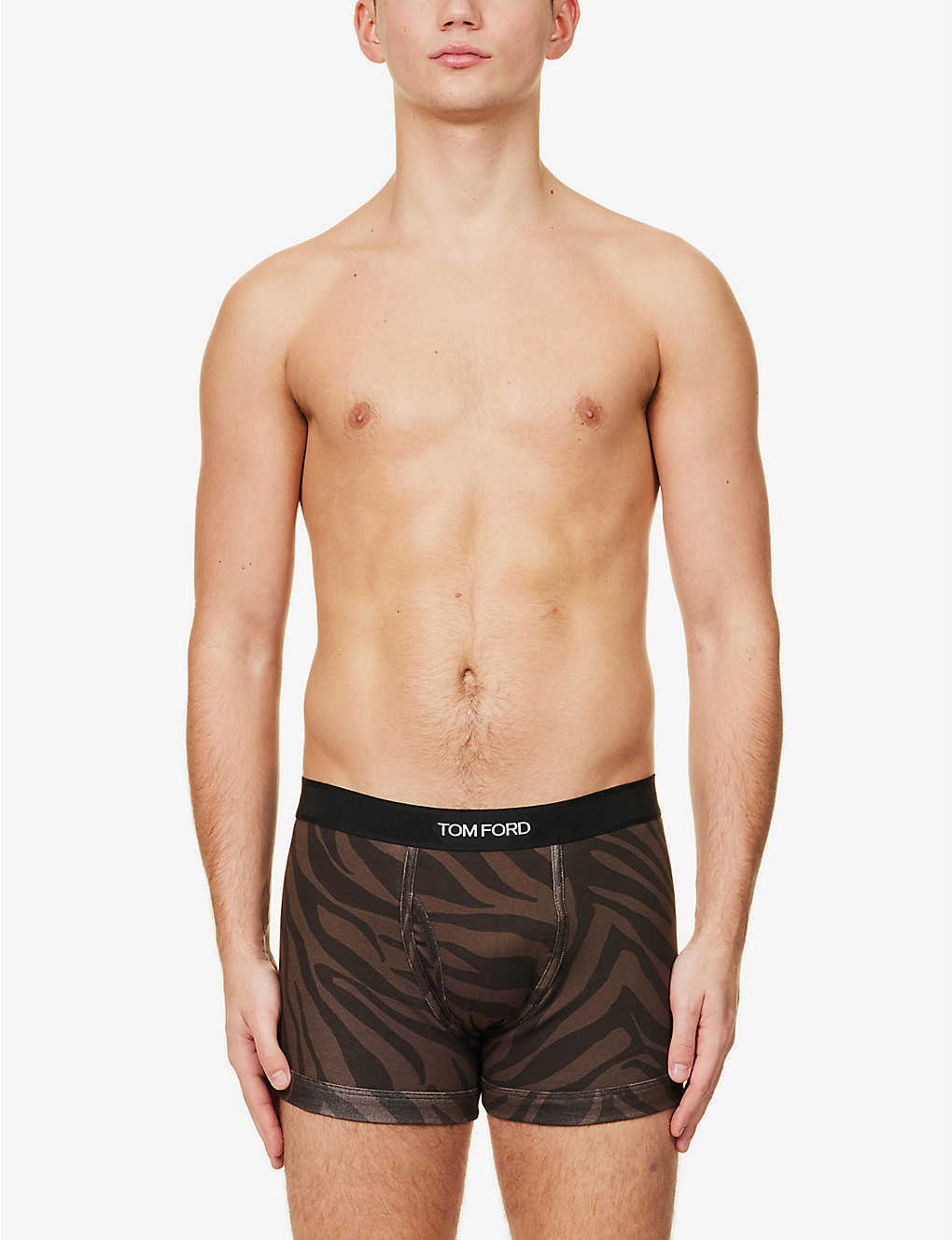 Tiger stripe stretch-cotton boxers - 3