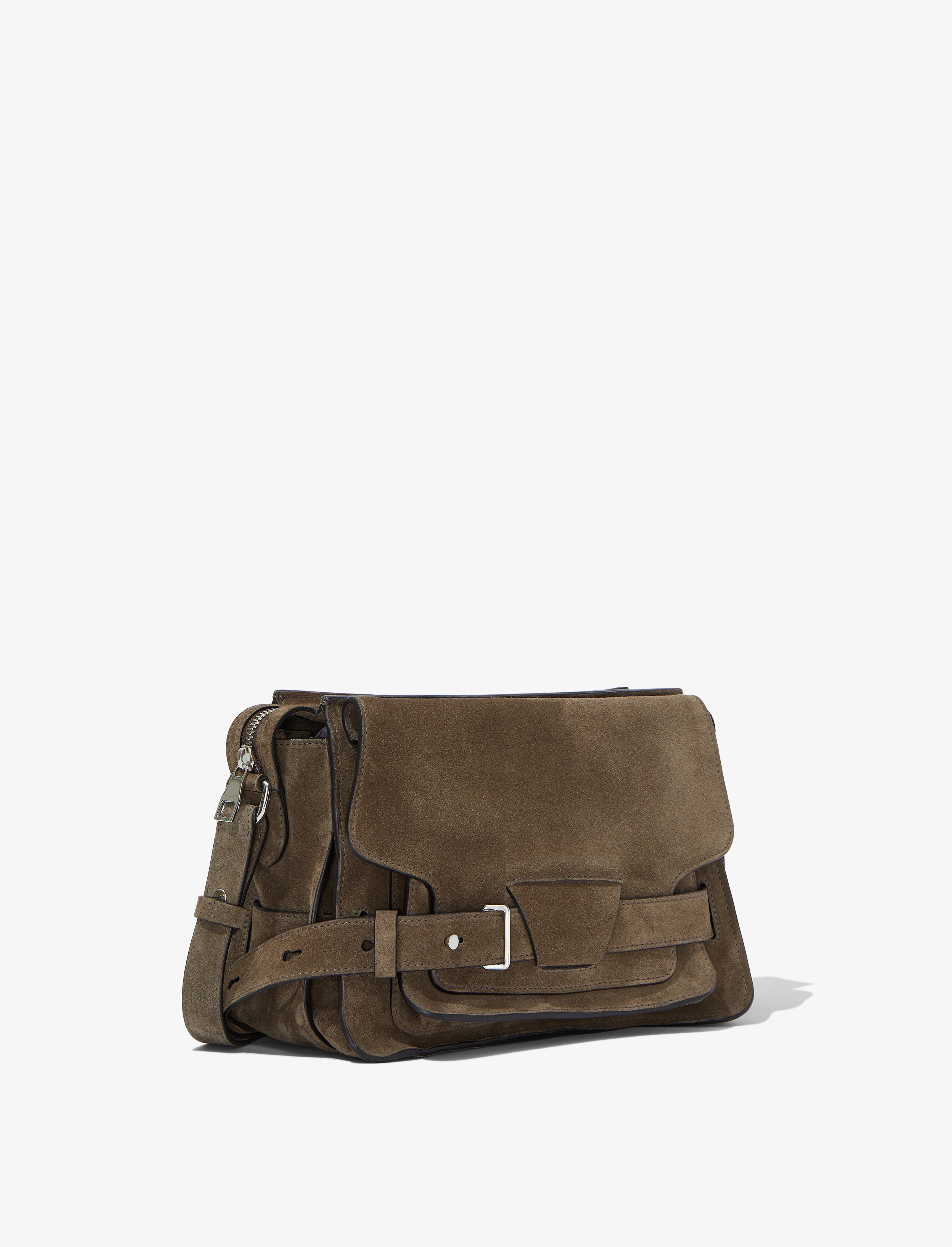 Beacon Saddle Bag in Suede - 3